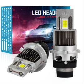 Infitary D series play and plug D2S D4S led headlights bulb double copper tubes 1:1 size fog/driving light