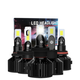 Car light replacement kit auto accessories H11 led headlight bulb H4 led para automovil super spotlight